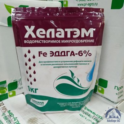 Удобрение ХЕЛАТЭМ Fe 6 Fe EDDHA (ЭДДГА) 6 % купить в Якутске